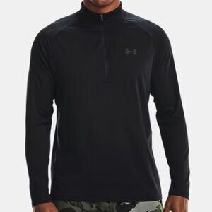 Mens Under Armour 1/2 Zip Tech Muscle Pullover Long Sleeve - New With Tags